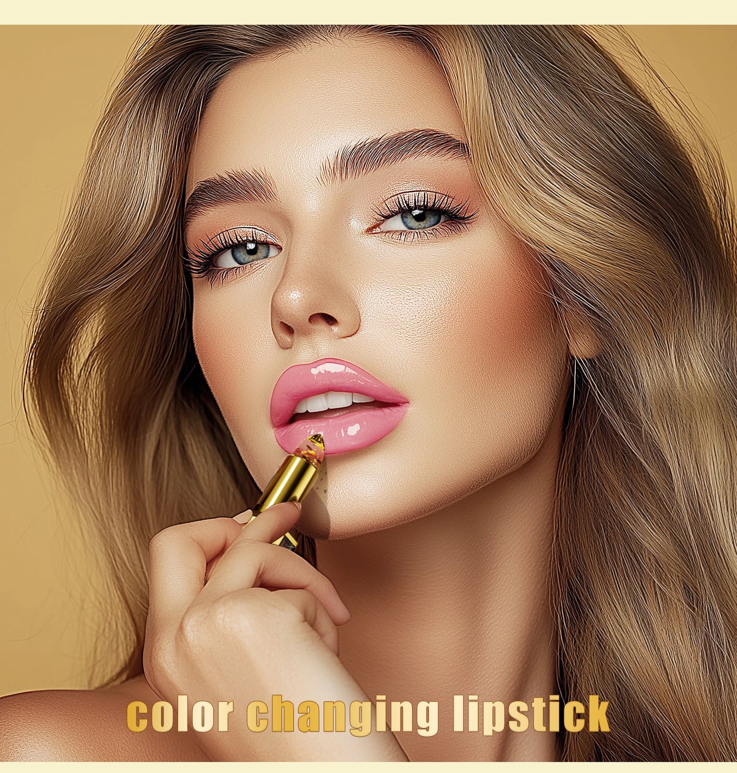 Temperature Color-Changing Lipstick – Moisturizing Waterproof Crystal Lipstick