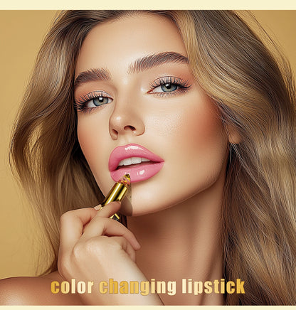 Temperature Color-Changing Lipstick – Moisturizing Waterproof Crystal Lipstick