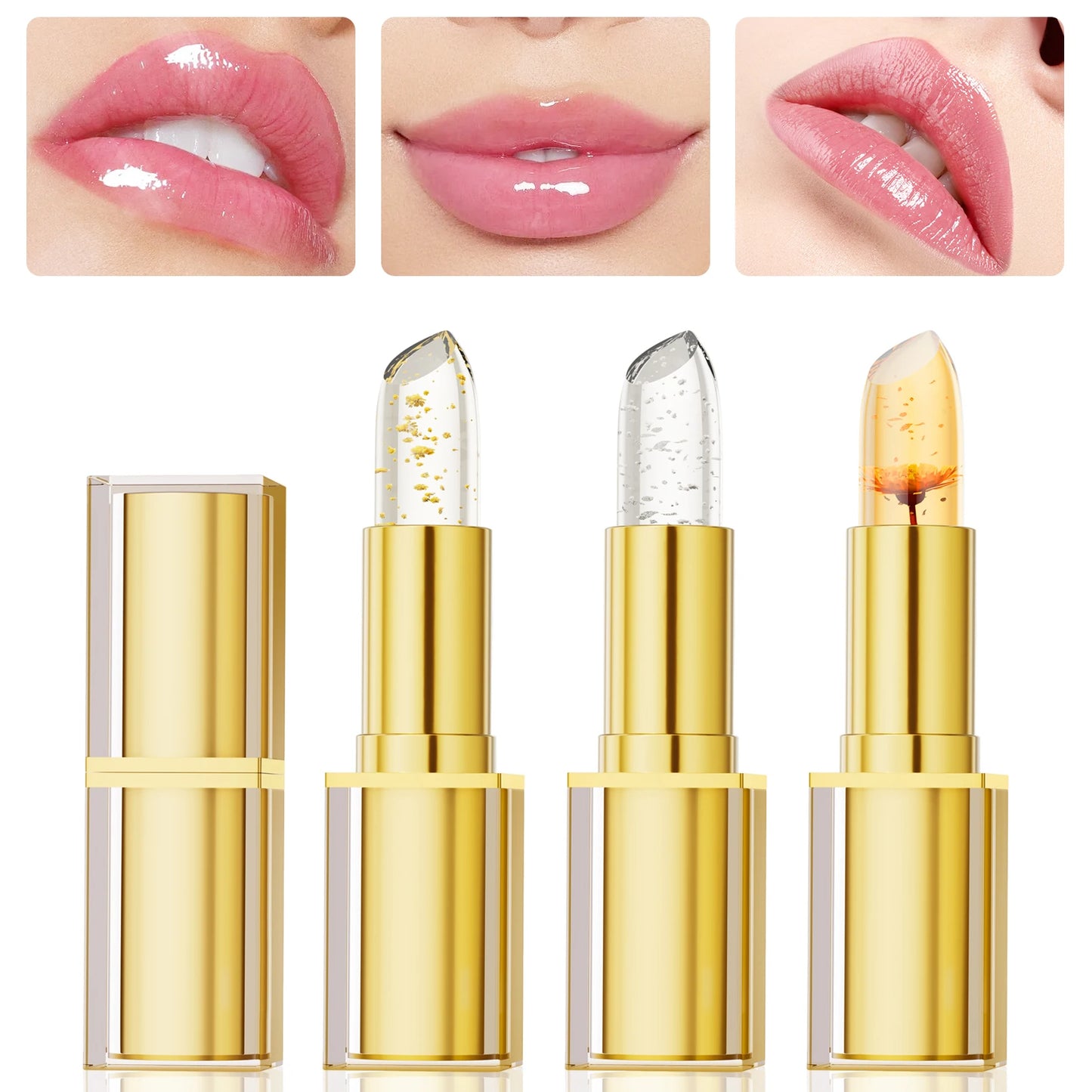 Temperature Color-Changing Lipstick – Moisturizing Waterproof Crystal Lipstick
