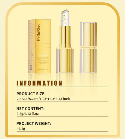 Temperature Color-Changing Lipstick – Moisturizing Waterproof Crystal Lipstick